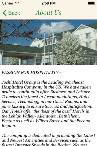 Joshi Hotel Group screenshot 3