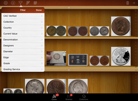 Coin Collectors for iPad screenshot 4