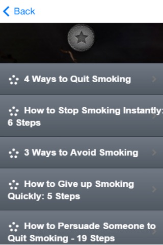 Quit Smoking Now - Self Help Tips To Stop Smoking screenshot 2