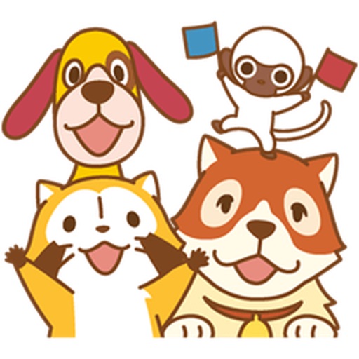 Rascal And Friends Sticker icon