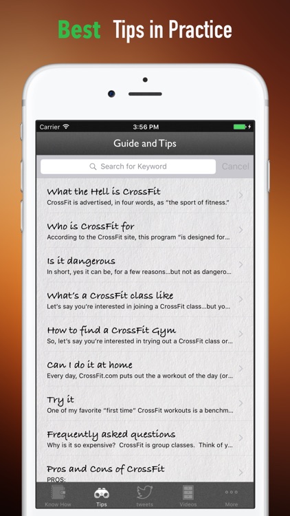 Crossfit Workouts 101|Guide and Tutorial screenshot-3