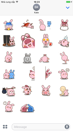 Funny Rabbit - Animated Stickers And Emoticons(圖2)-速報App