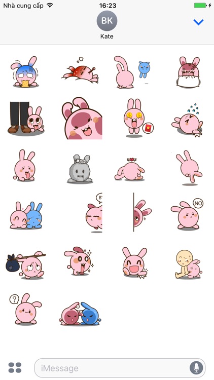 Funny Rabbit - Animated Stickers And Emoticons
