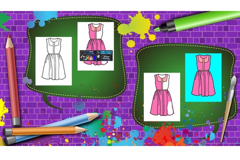 Coloring Book Fashion screenshot 2