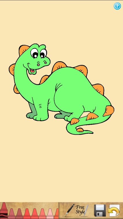 Dinosaur Coloring Book! screenshot-1