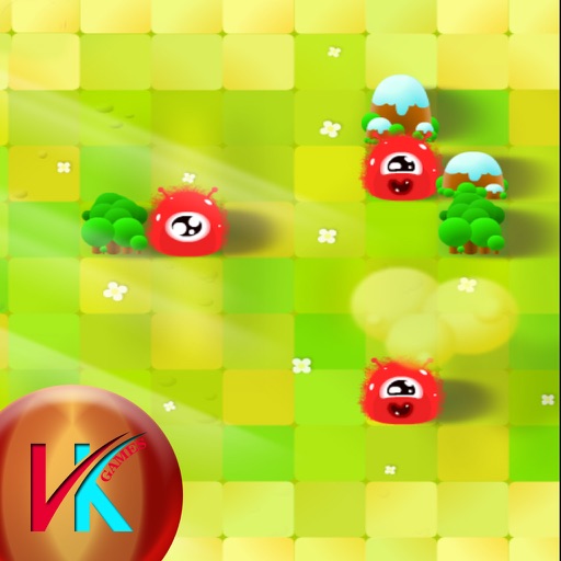Red Monsters Match Kids Game