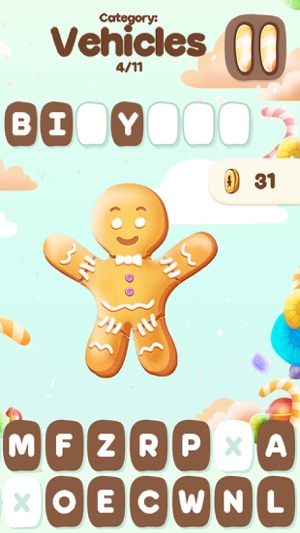 Sweet Hangman Puzzle(圖1)-速報App