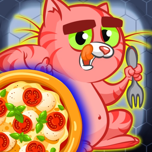 Kitty Care - Help cute Cat by cut Pizza on the rope and feed them iOS App