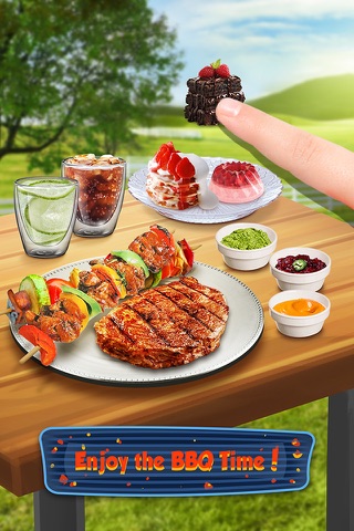 Texas Grill Kitchen - Yummy Barbecue Food Maker screenshot 2