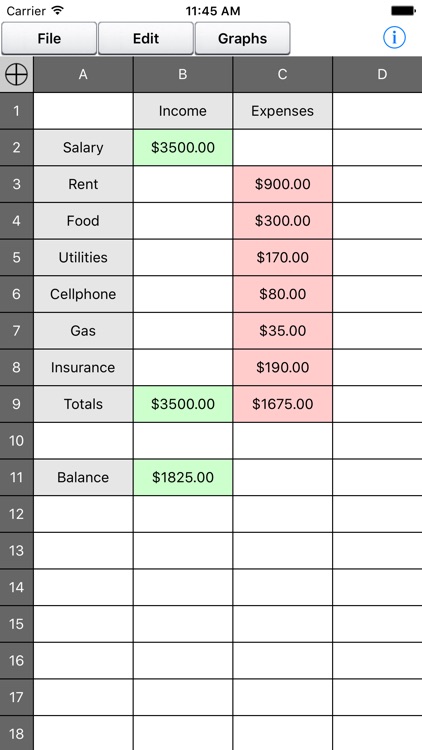 Discount Spreadsheet