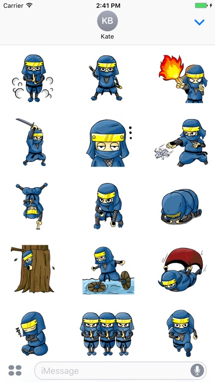 Mystic Ninja - Cute stickers for iMessage