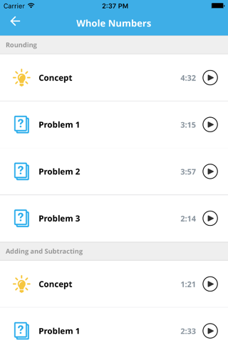 Pre-algebra video tutorials by Studystorm: Top-rated math teachers explain all important topics. screenshot 4