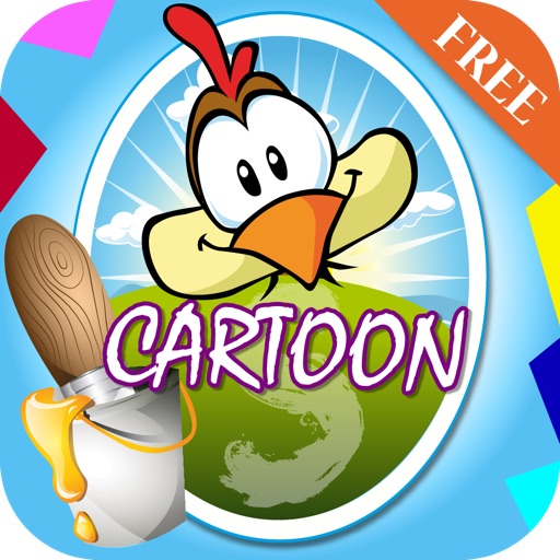 Super Cartoon Coloring icon