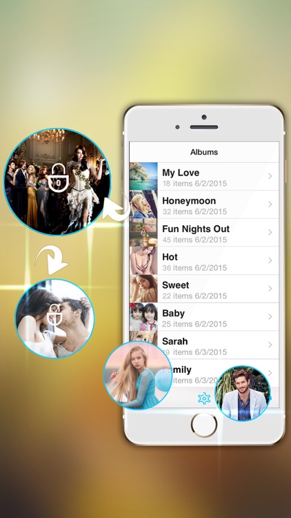 Lock Secret Photo - Safe Foto Password Vault App