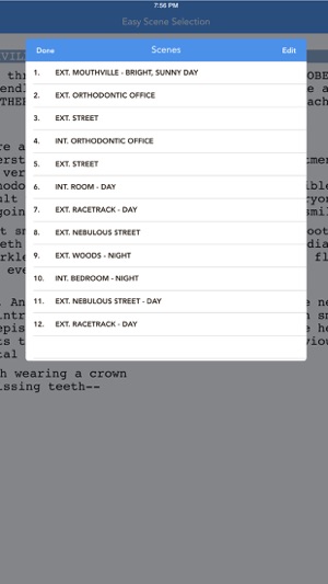 Scripts Pro - Screenwriting on the Go(圖4)-速報App
