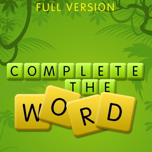 Complete The Word For Kids (Full Version) iOS App