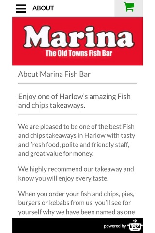 Marina Fish Bar Fast Food Takeaway screenshot 4