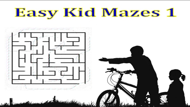 Easy Kid Mazes 1