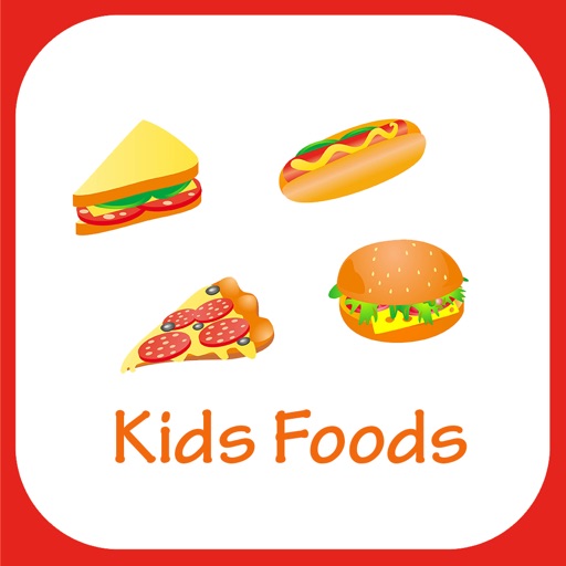 Food Items Learning For Kids Using Flashcards