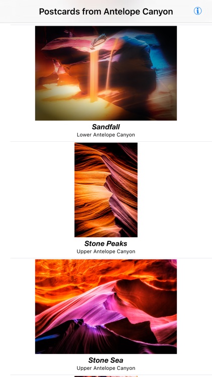 Postcards from Antelope Canyon