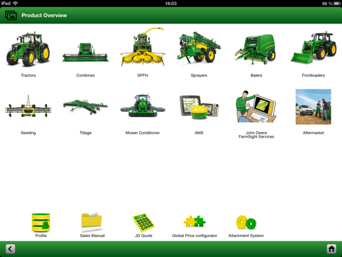 John Deere Sales screenshot 2