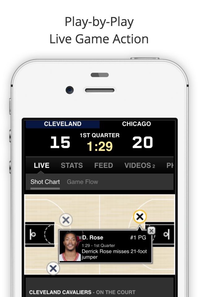 GameDay Pro Basketball Radio - Live Games, Scores, Highlights, News, Stats, and Schedules screenshot 2