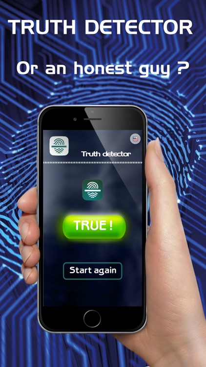 Lie Detector Truth Detector Fake Test Prank App By Greentomatomedia
