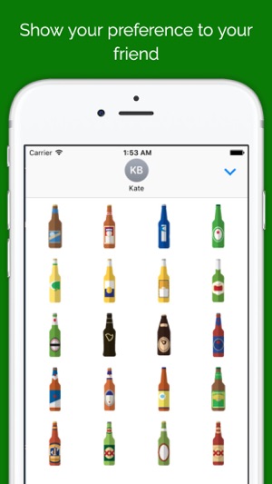 Beer Bottle Stickers for iMessage - emoji(圖3)-速報App