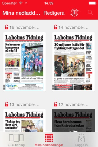 Laholms Tidning screenshot 2