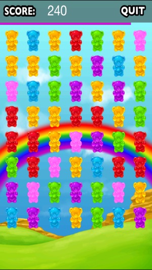 Gummy Bear Match - Free Candy Game(圖3)-速報App