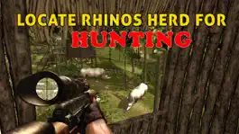 Game screenshot Wild Rhino Hunter Simulator – Hunt down animals in this jungle shooting simulation game apk