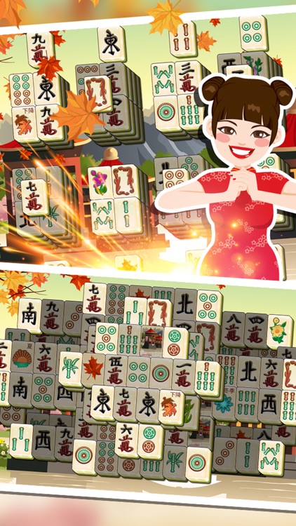 Mahjong Fall 3D - Classic Chinese Mahjongg Puzzle screenshot-4