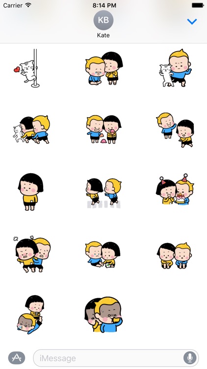 Couple Funny stickers