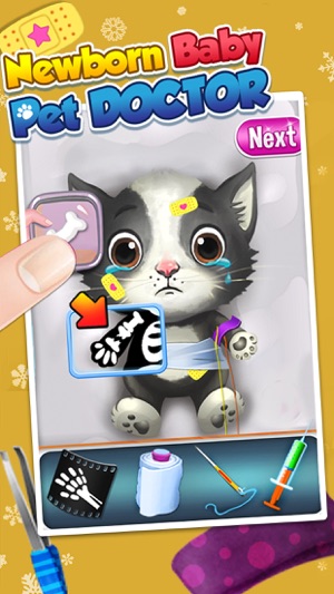 My Newborn Baby Pet Doctor, Care & Salon Kid Games(圖4)-速報App