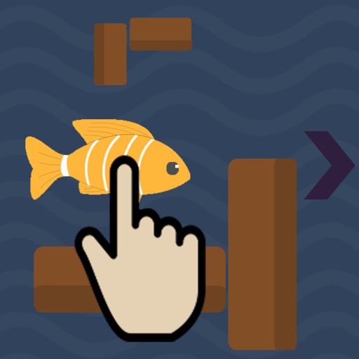 Slide the Clumsy Fish - best board puzzle icon