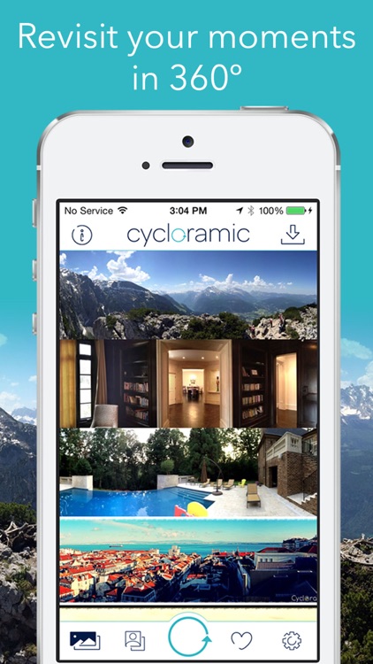 Cycloramic for iPhone SE/5/5S