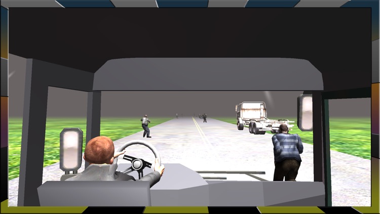 Full Throttle Truck driving on zombie highway screenshot-3