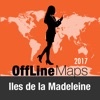 Iles de la Madeleine mapa offline y guía de viaje