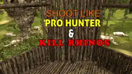 Game screenshot Wild Rhino Hunter Simulator – Hunt down animals in this jungle shooting simulation game mod apk