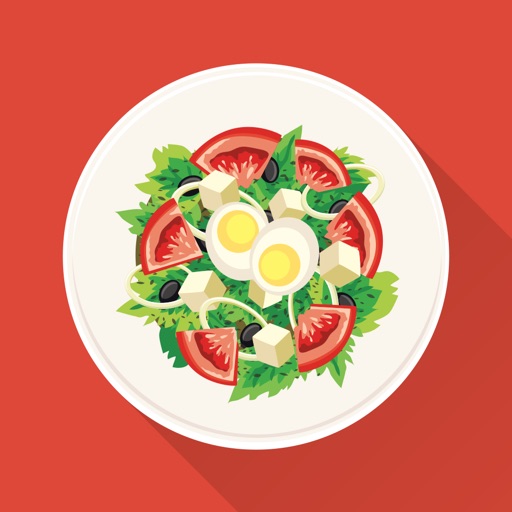 Salad Recipes: Food recipes, healthy cooking icon