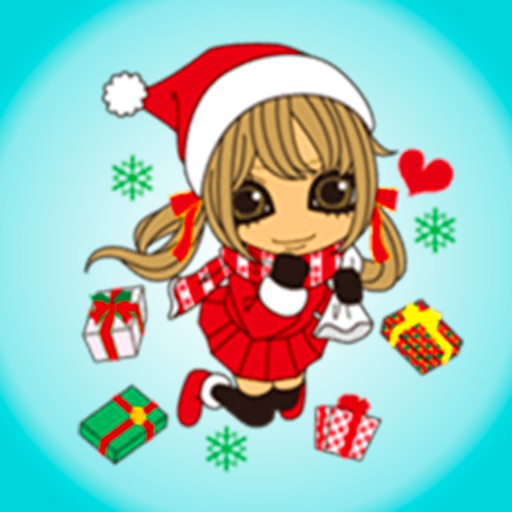 Christmas Girls Stickers! icon