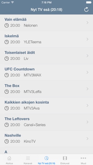 Televisiossa Suomessa(圖4)-速報App