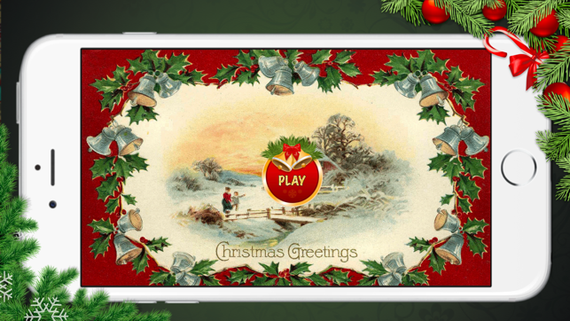 Merry Christmas & New Year vintage greeting cards(圖4)-速報App