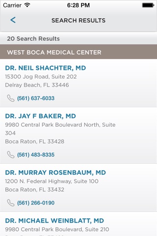 West Boca Medical screenshot 4