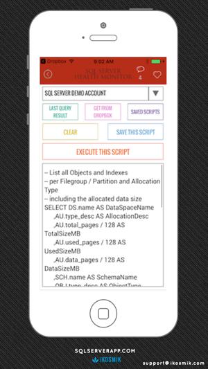 DBA Mobile DB Client for Microsoft SQL Server(圖2)-速報App