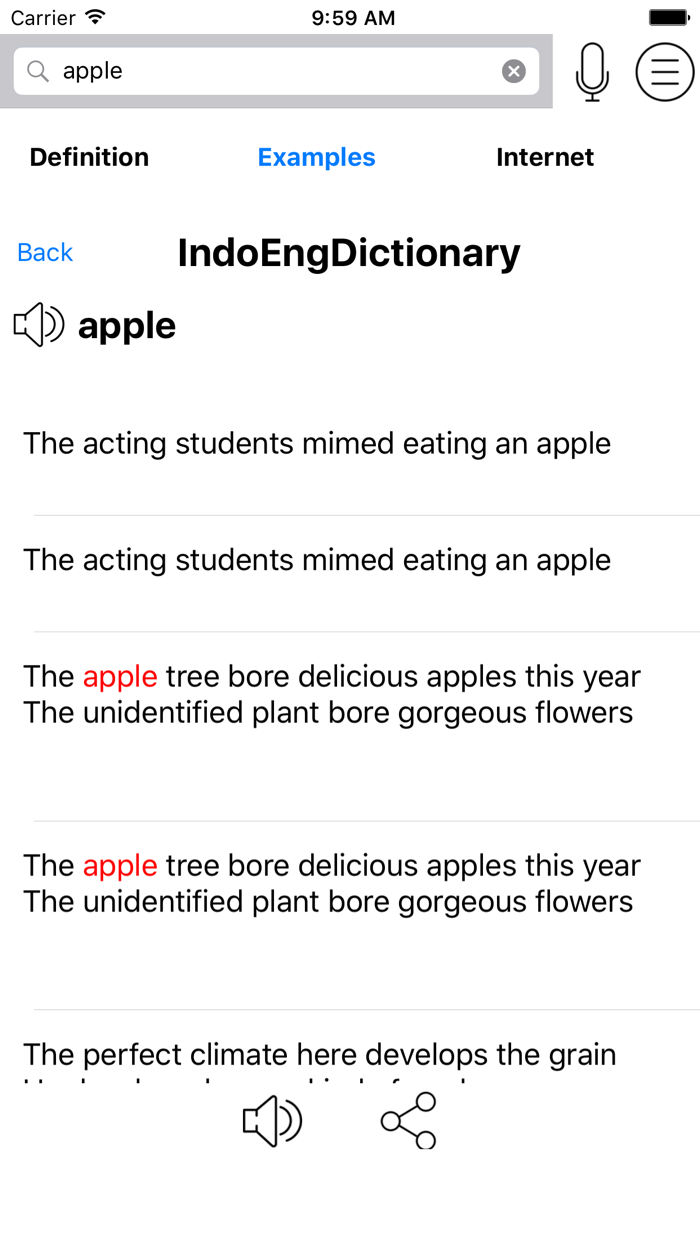 Indonesian English Dictionary - IndoEngDict