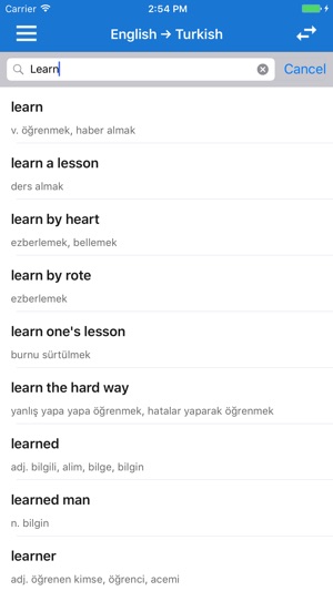 English Turkish Dictionary Offline