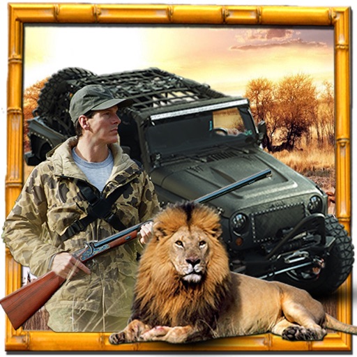 Hunting Safari Simulator 3D-Wild Animal Hunt Jeep Icon