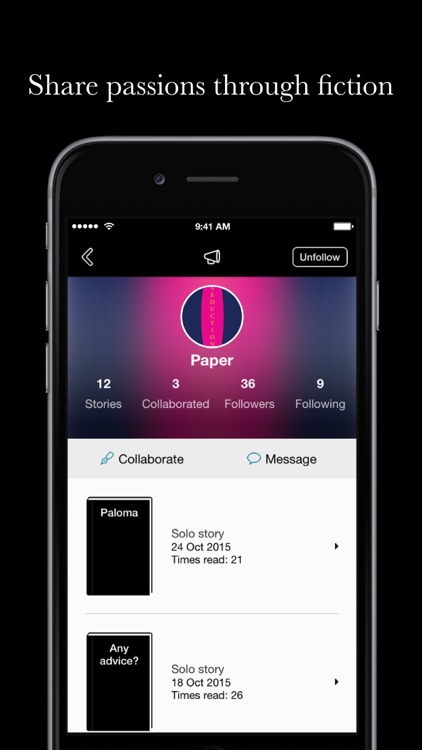 Kink - Adult story messenger - Collaborate and read romance and mature fiction stories screenshot-4