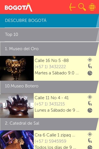 Guía Turistica de Bogotá screenshot 2